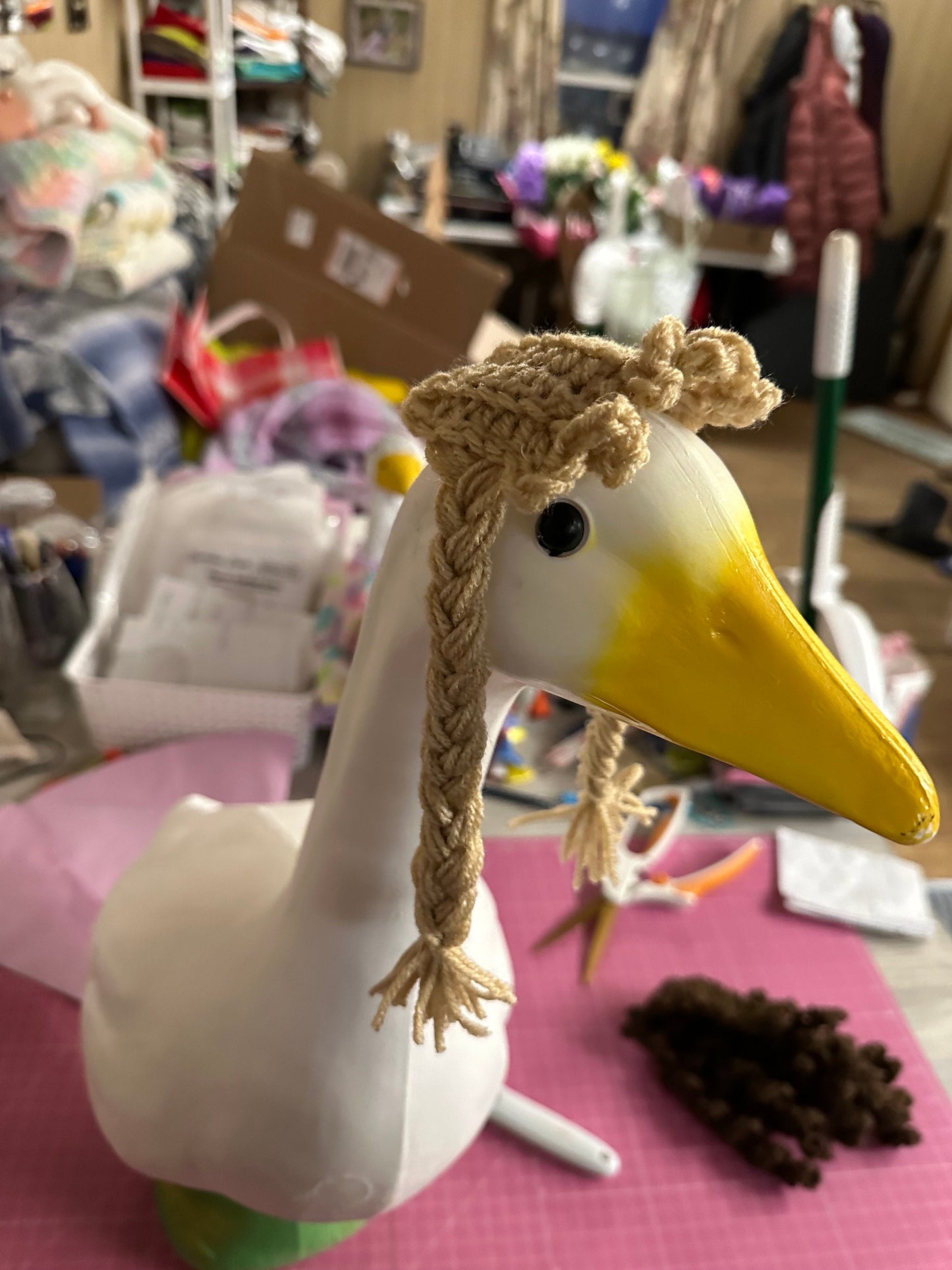 Goose wigs small braids