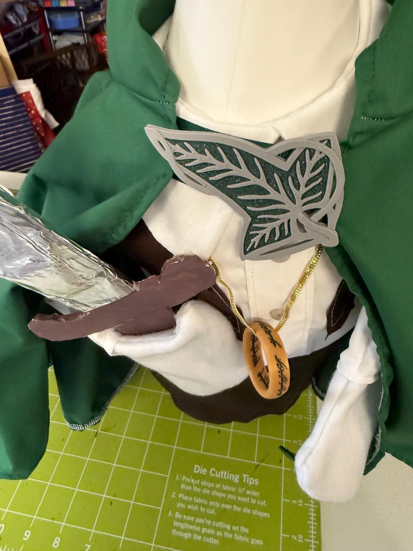 Lord of the Rings goose outfit