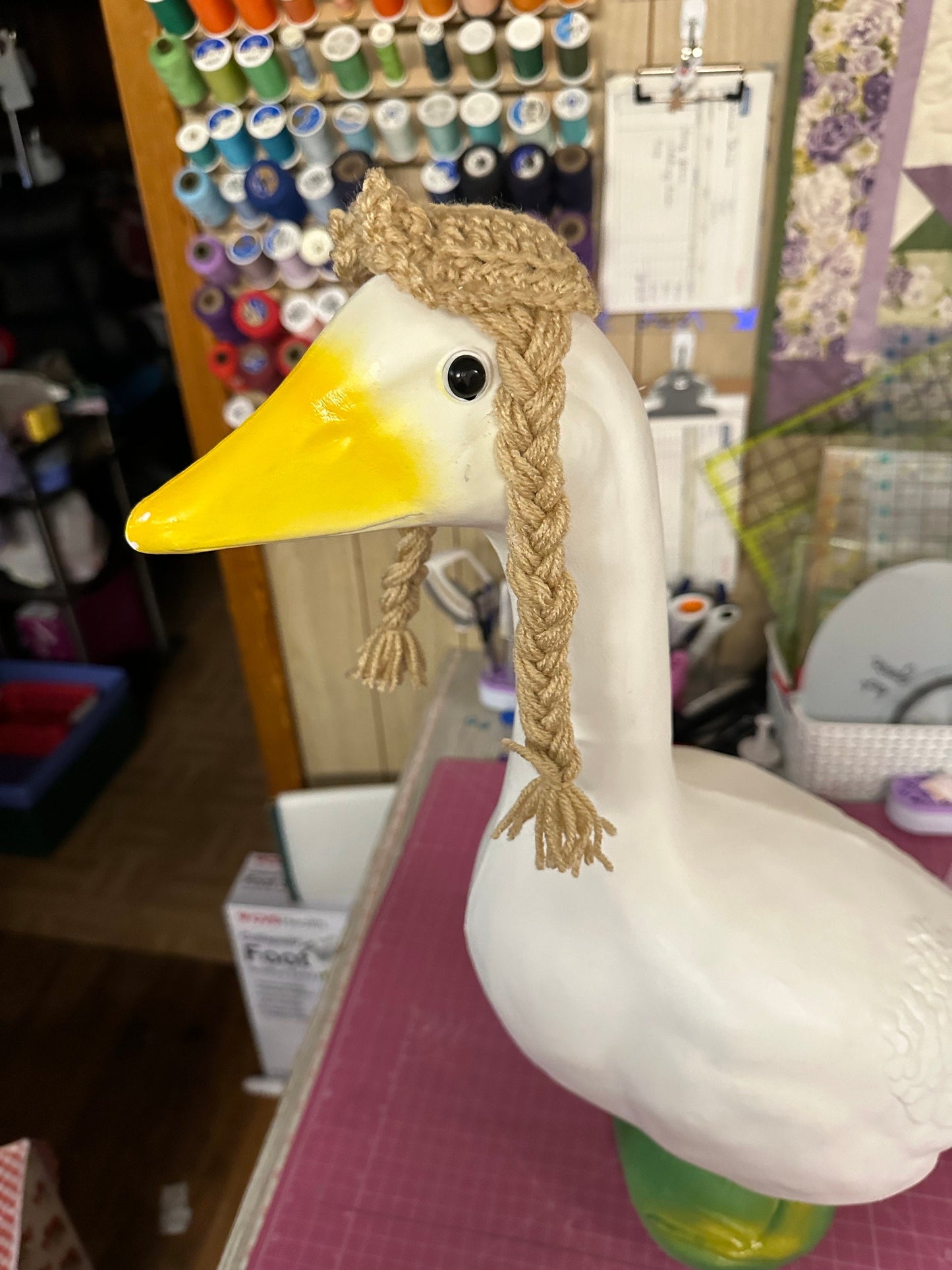 Goose wigs small braids