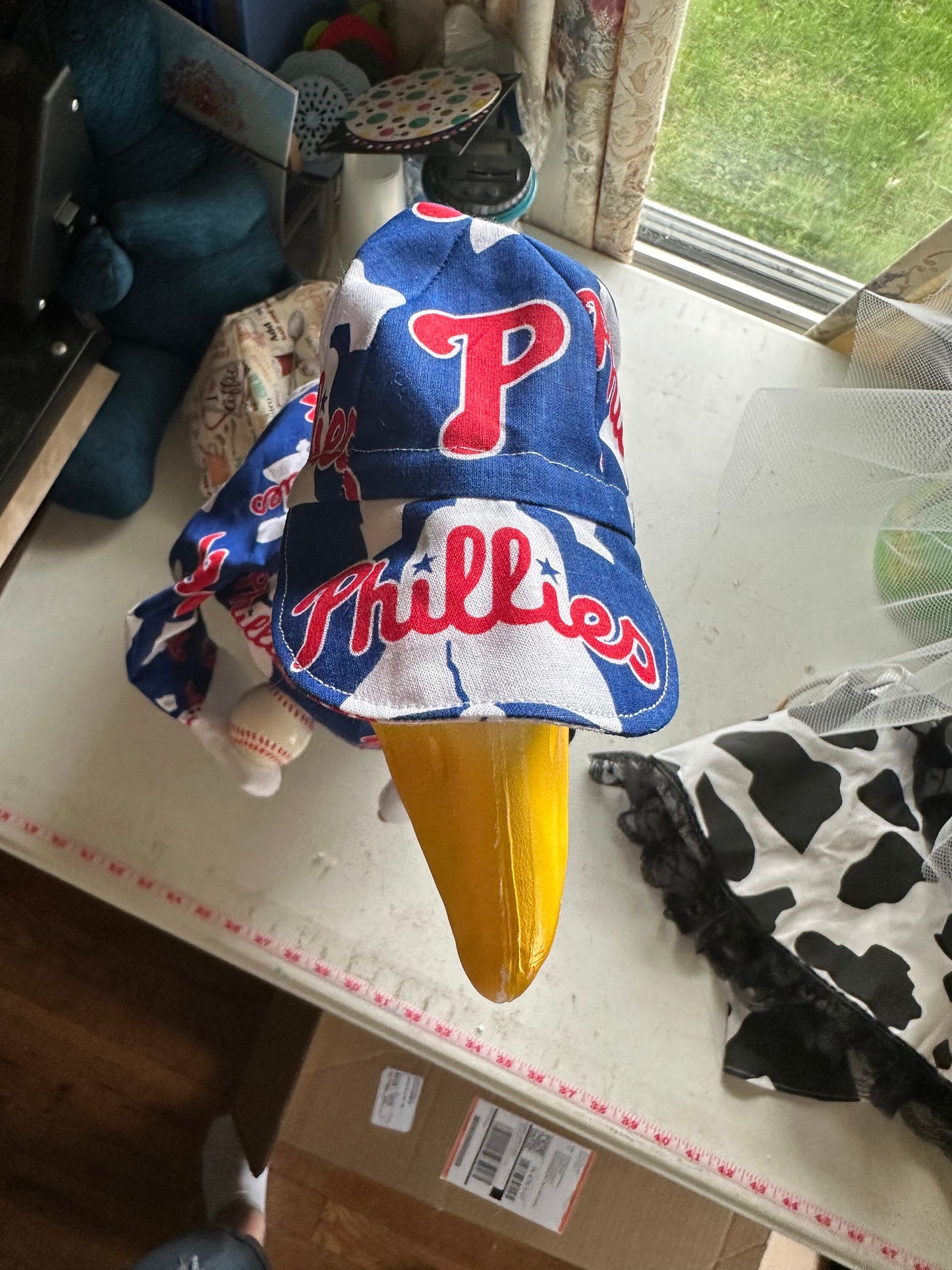 Baseball goose outfit
