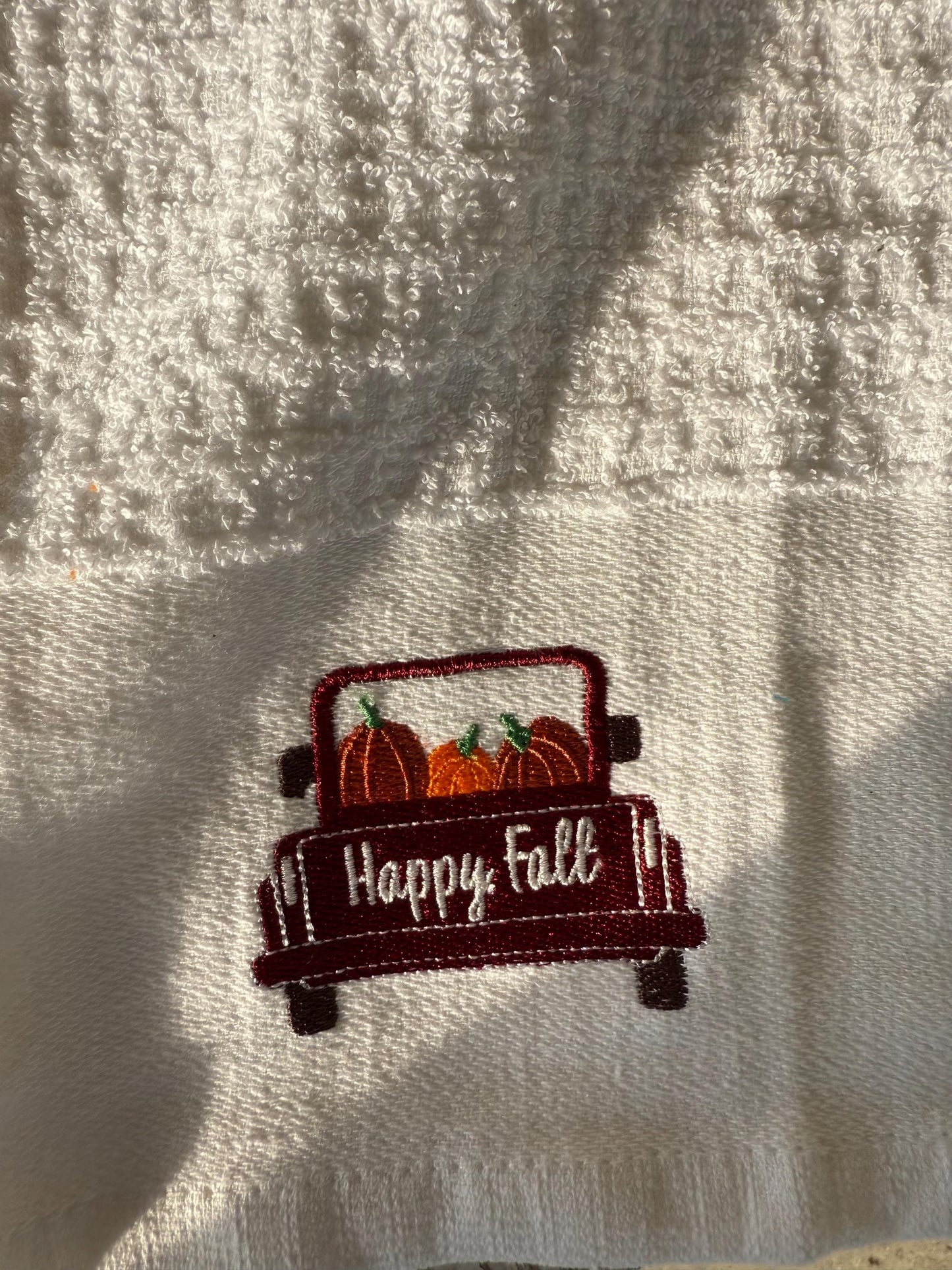 fall kitchen dish towels