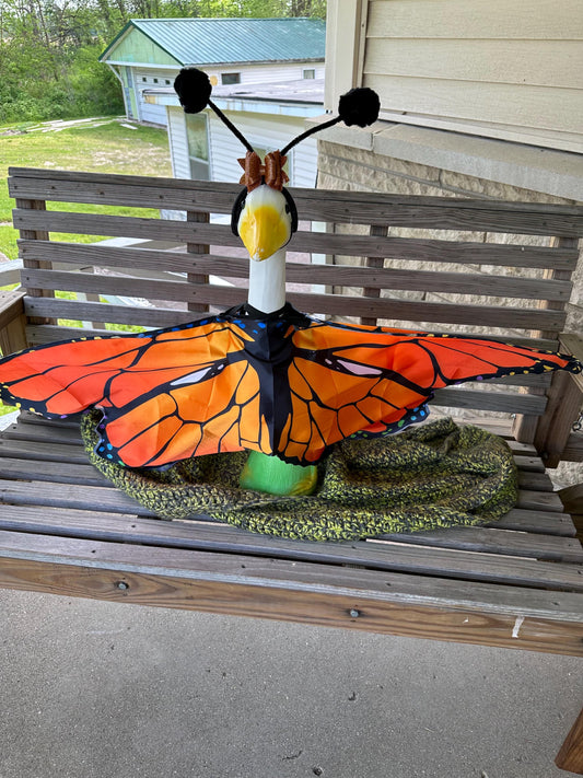 Butterfly goose outfit