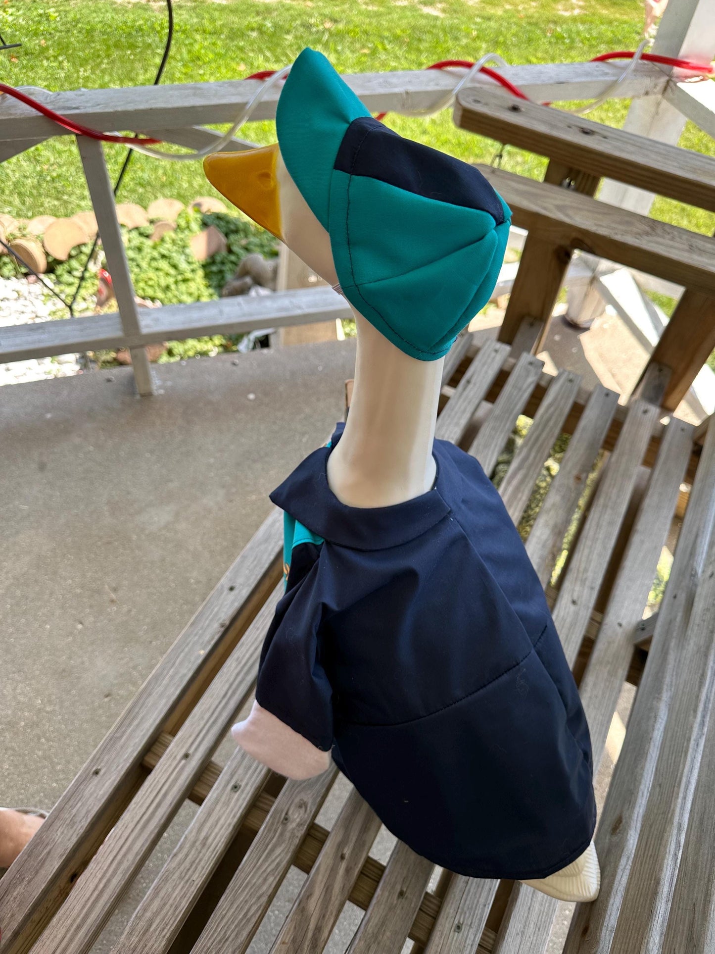 Amazon delivery goose outfit