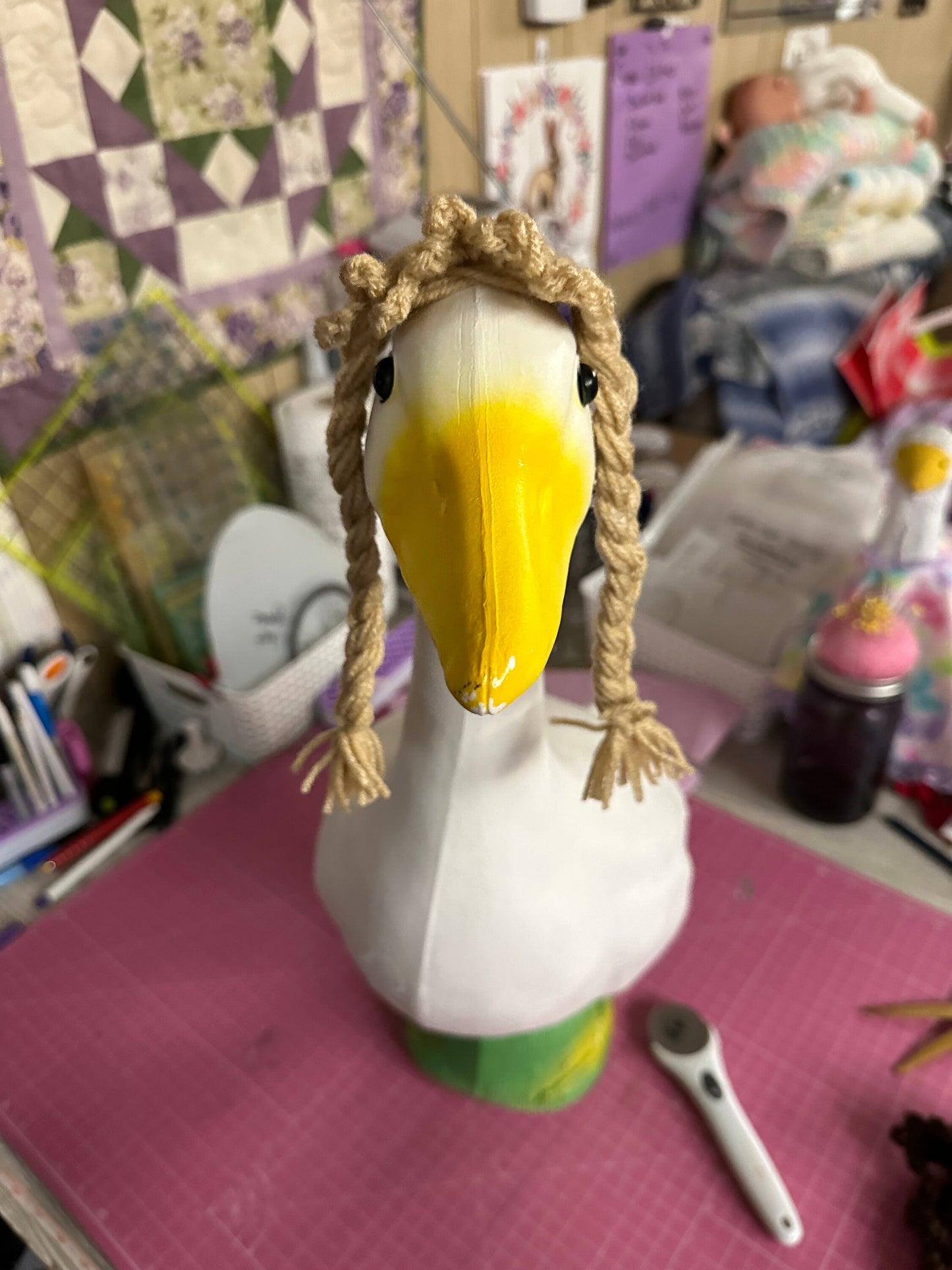 Goose wigs small braids