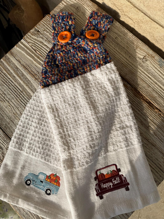 fall kitchen dish towels