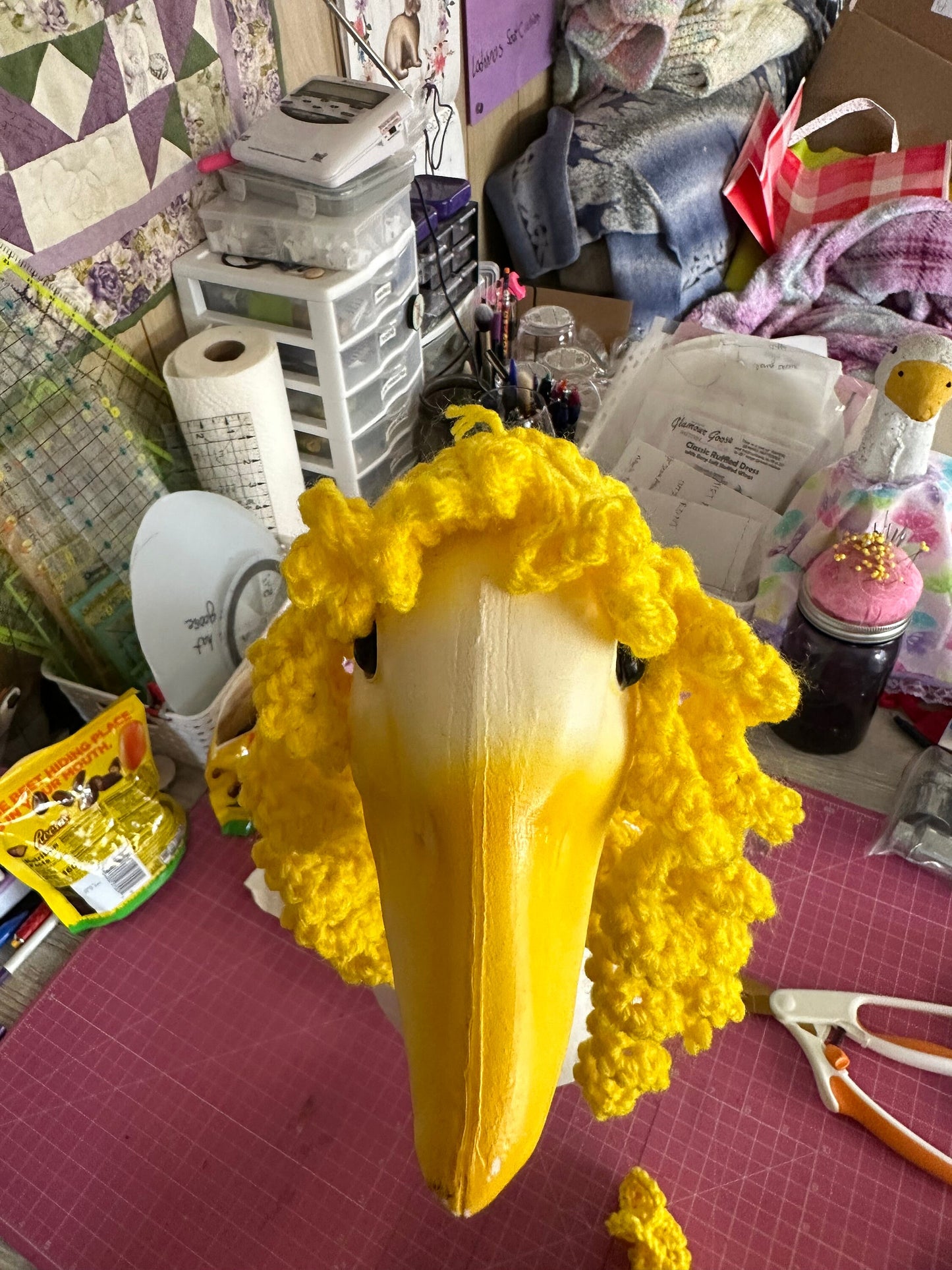 Goose wigs loose curls