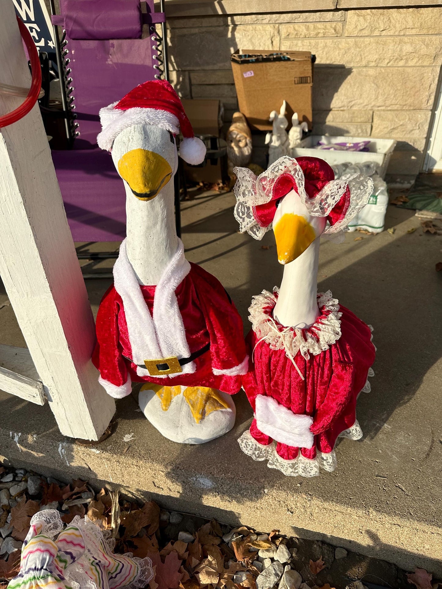 Mr. and Mrs. Santa Claus outfit
