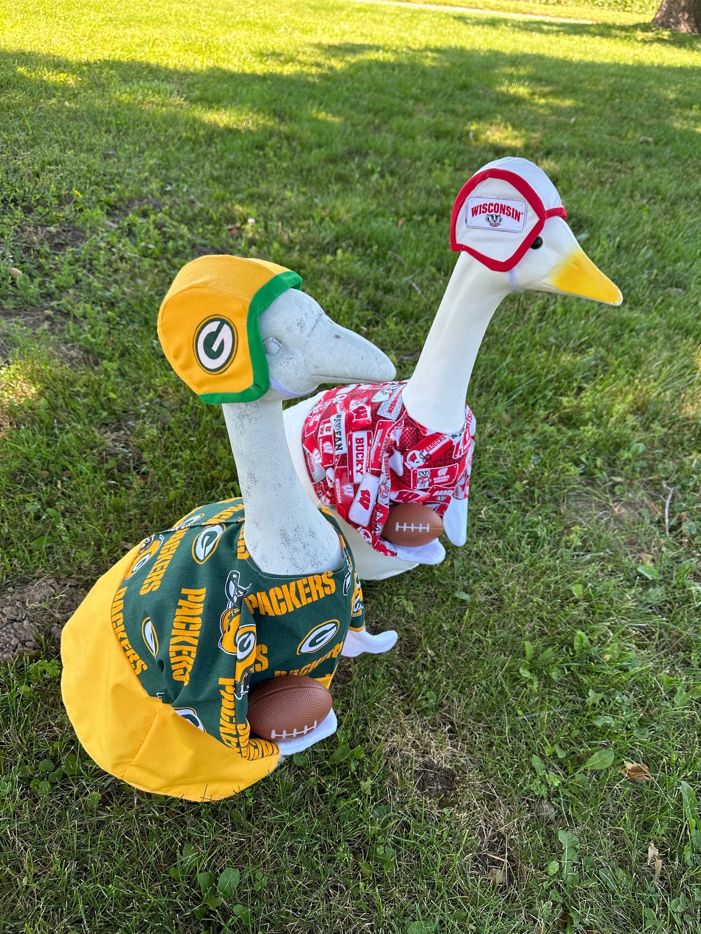 Football goose outfit