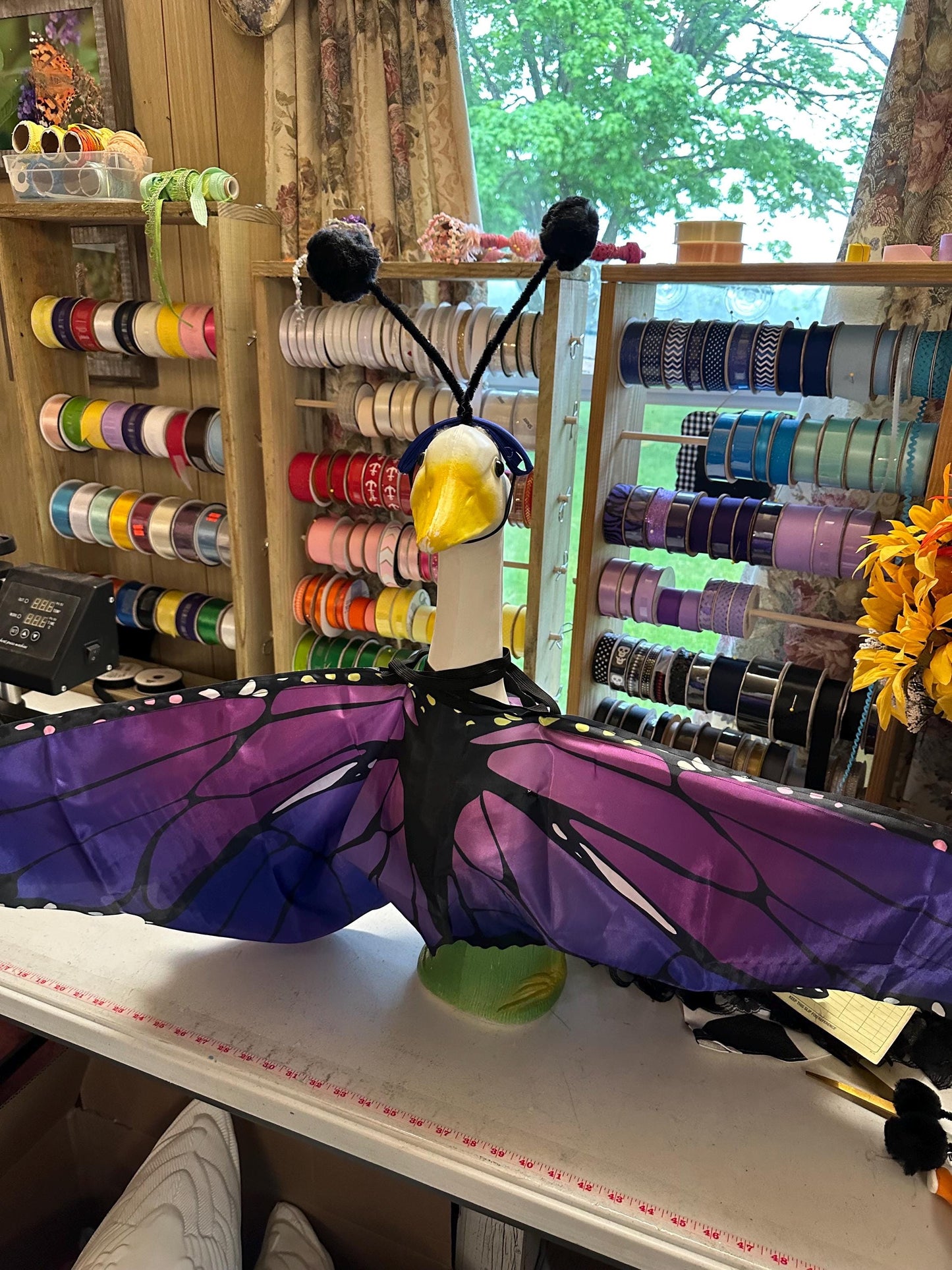 Butterfly goose outfit