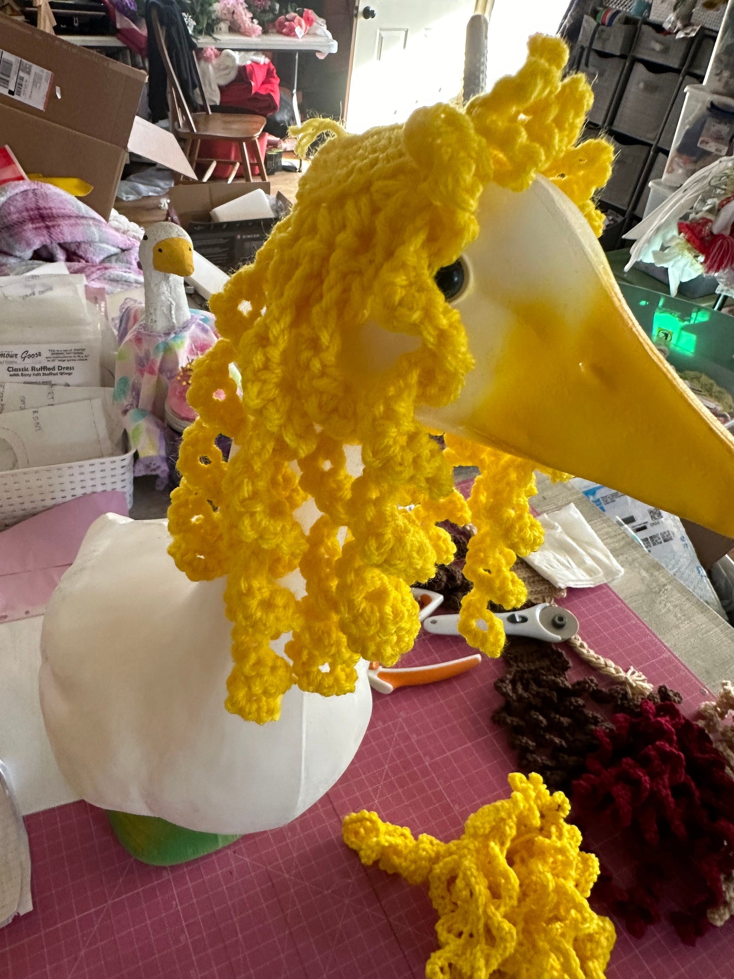 Goose wigs loose curls