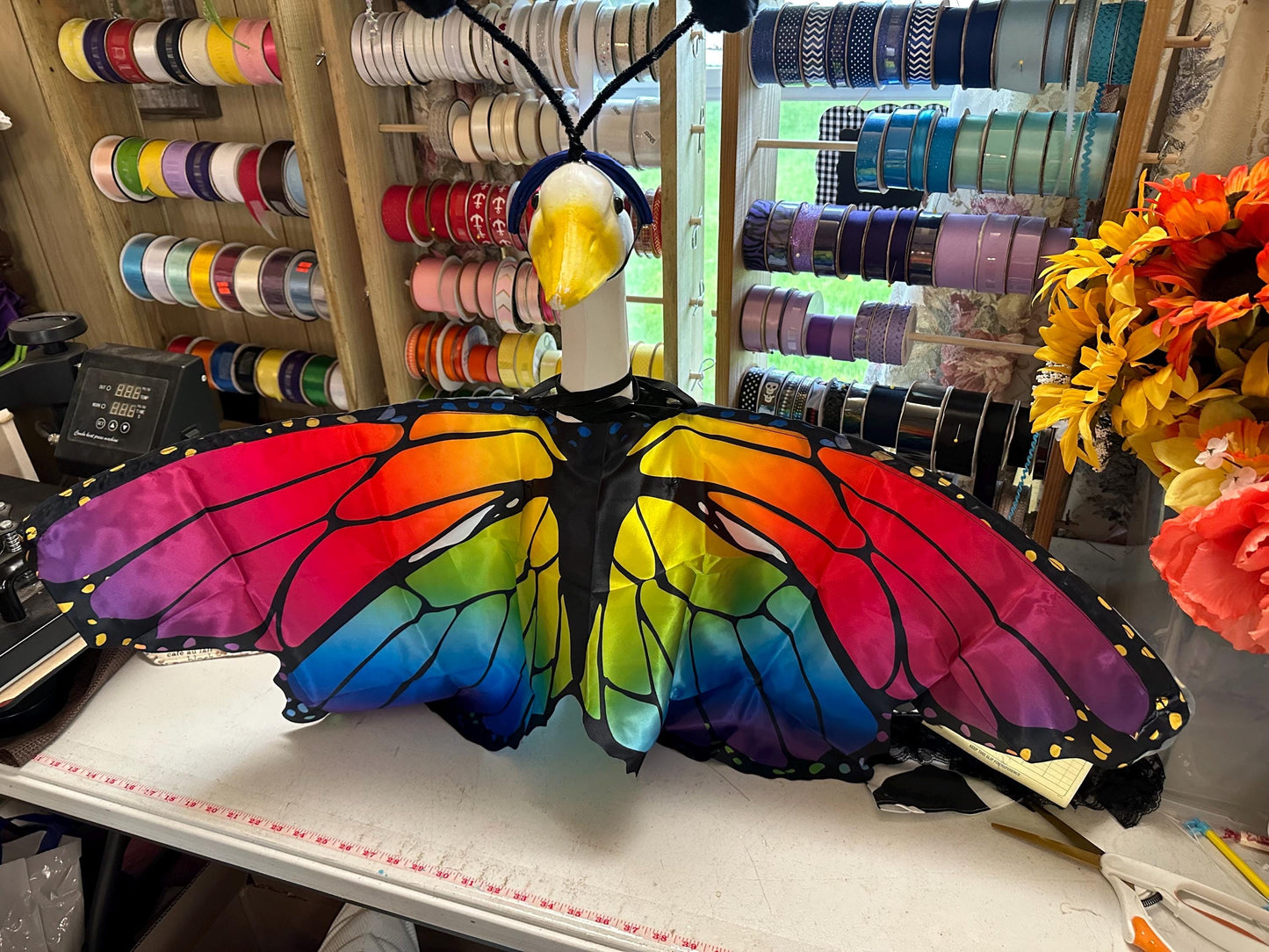 Butterfly goose outfit