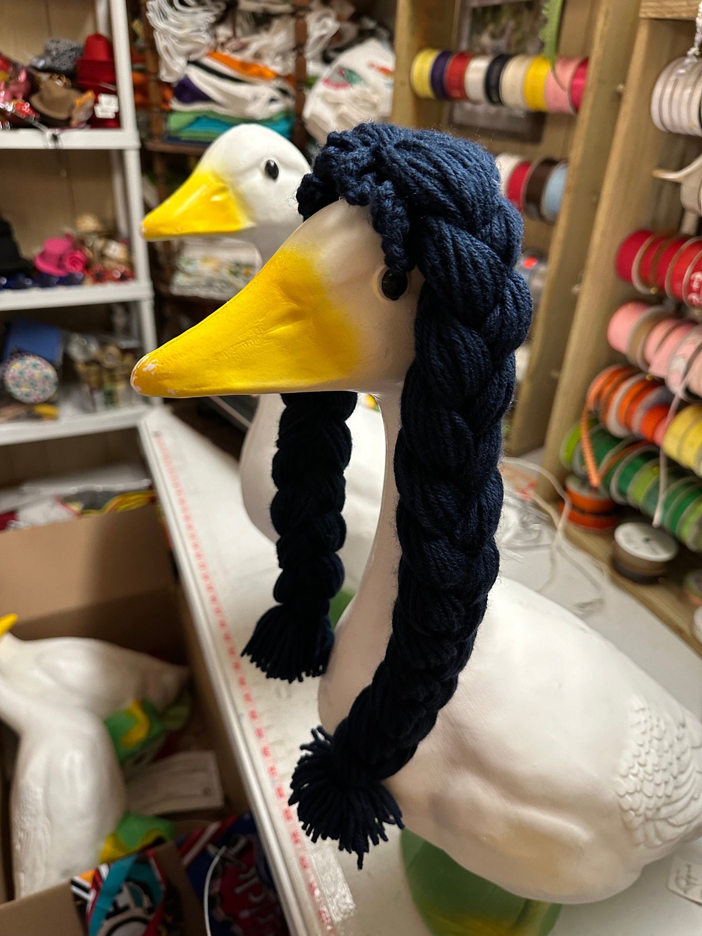 Goose wigs braids