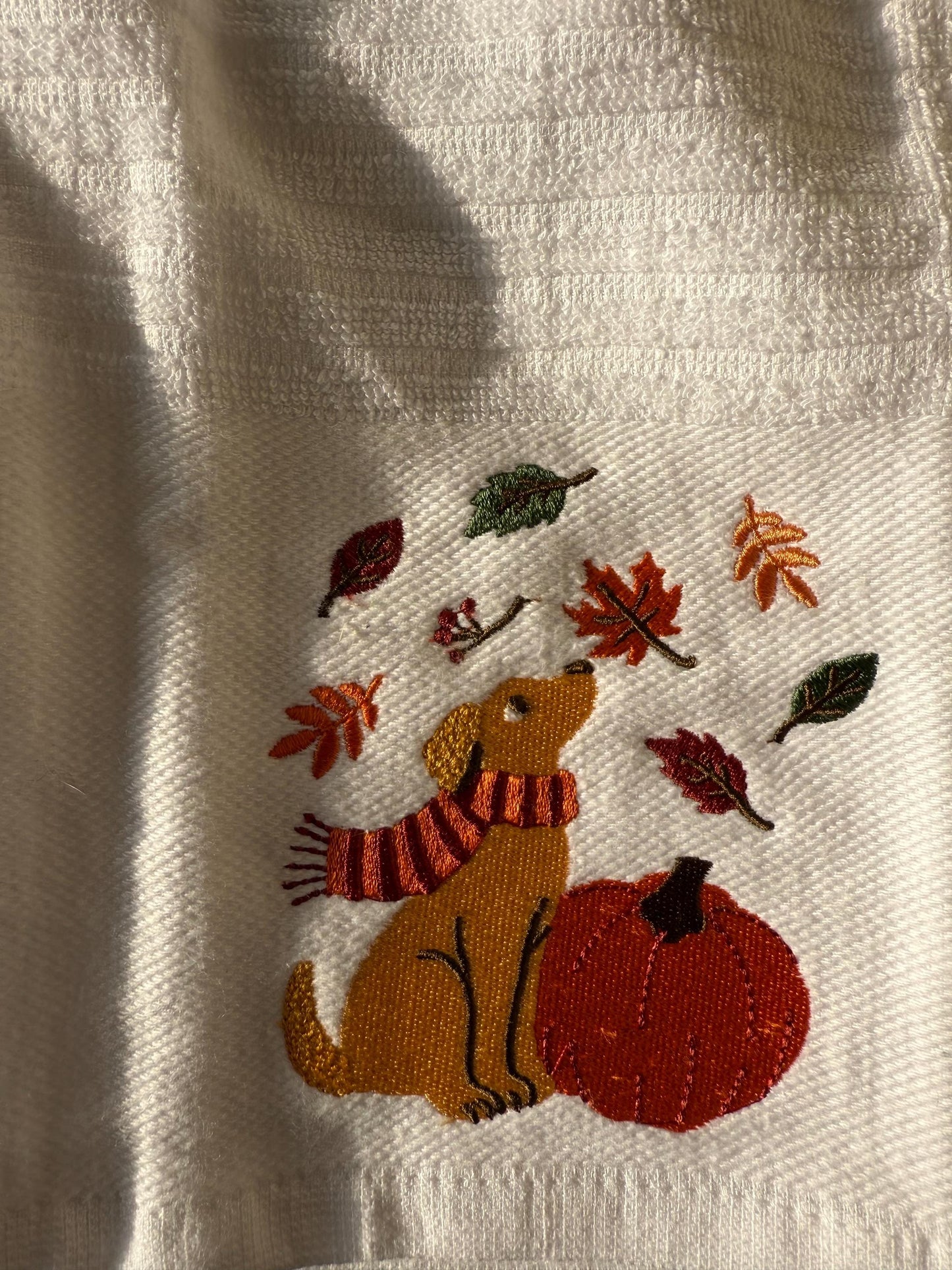 fall kitchen dish towels