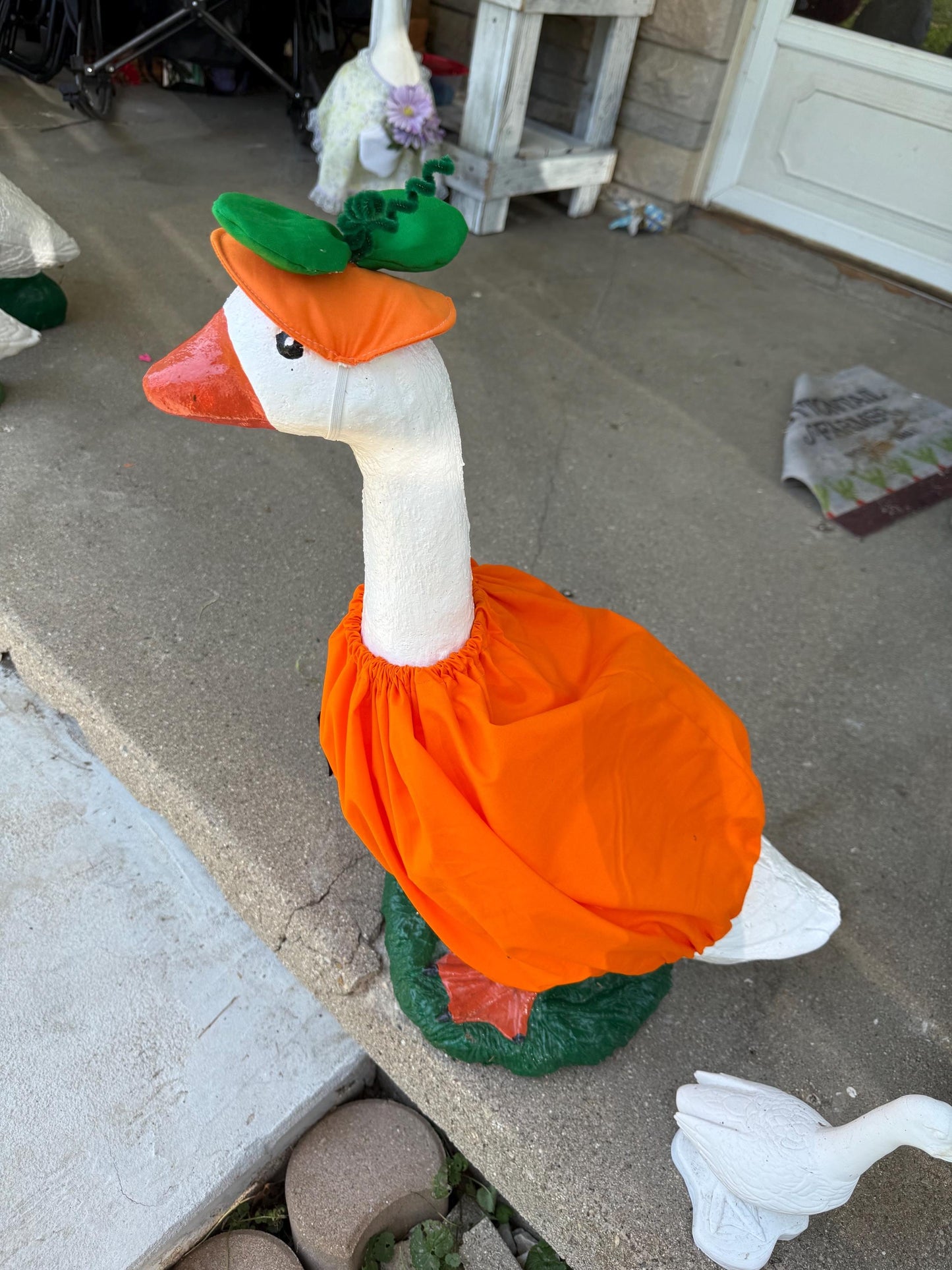 pumpkin goose costume