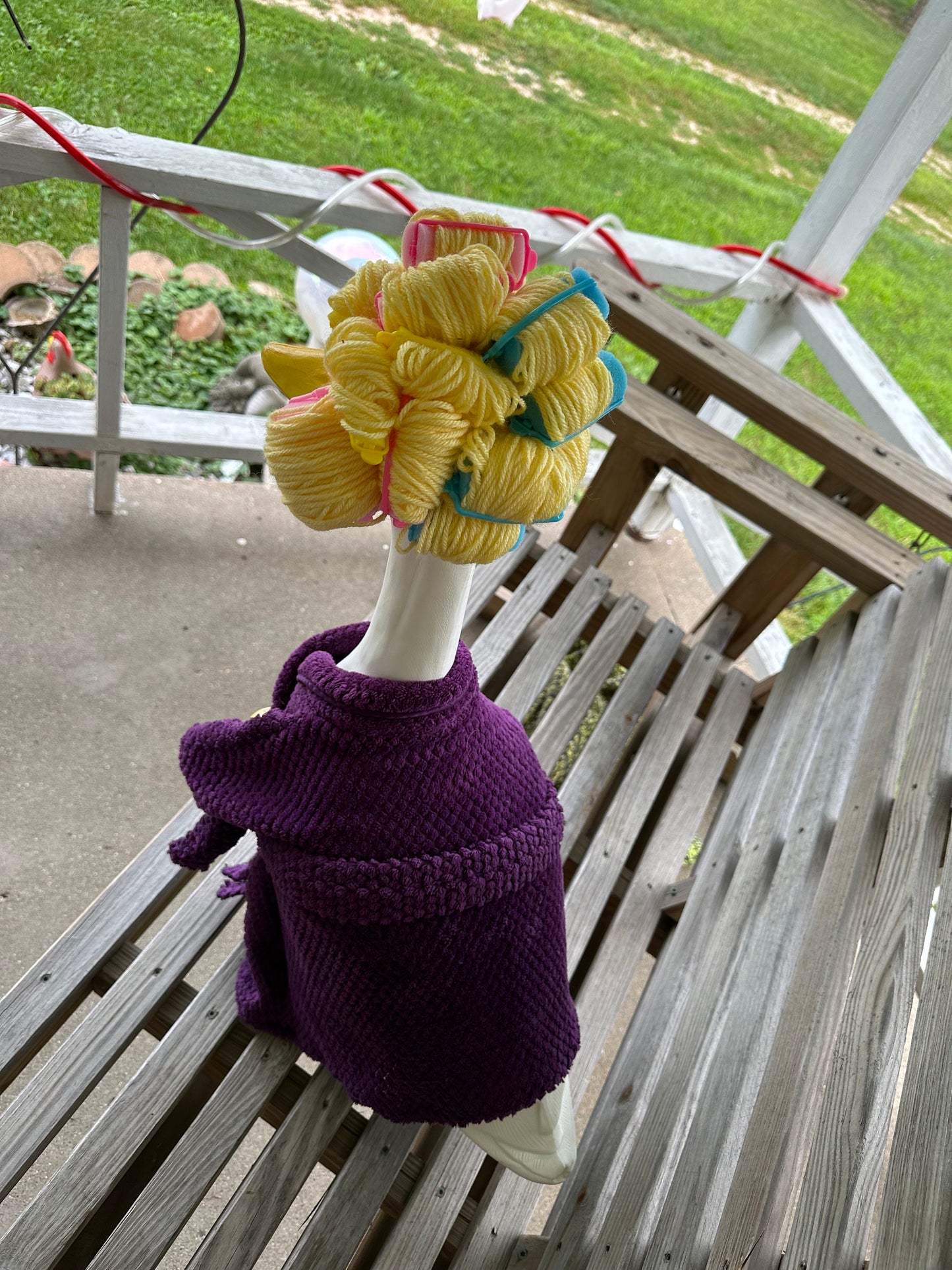 robe and curlers set